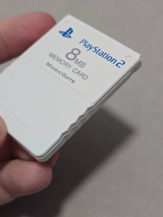 Memory card ps2 blanca Sony - memoria play2