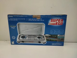 Cocina Gas Portátil Super Ego 2 Fuegos