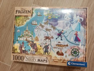 Puzzle 1000 Piezas Disney Frozen Clementoni