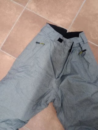 Pantaloncini da Neve Grigi