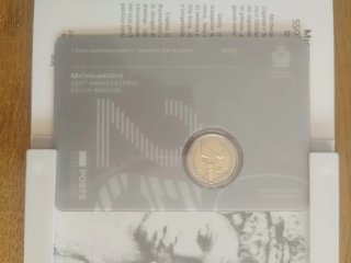 Moneda 2€ San Marino 2025 Michelangelo
