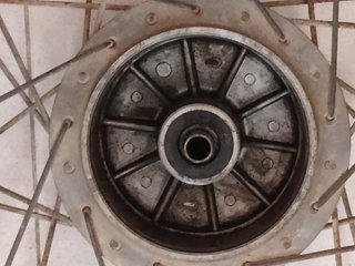 Rueda Delantera Montesa 7M, 17M, 57M, 77M