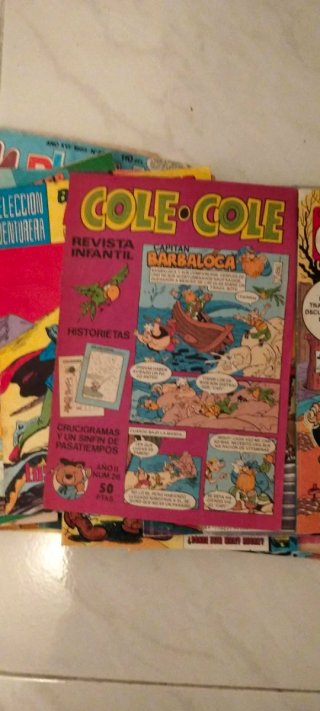 Lote de tebeos y cómics antiguos