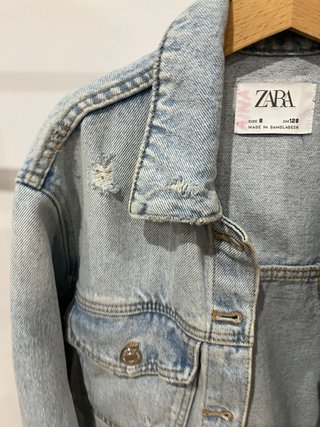 Cazadora vaquera Zara T8