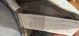 Cazadora vaquera Zara T8
