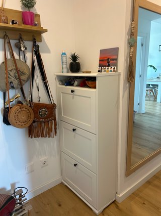 Zapatero Ikea Brusali Blanco
