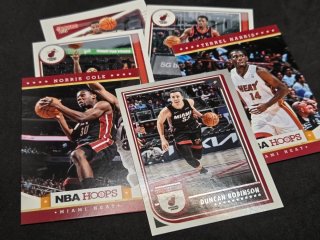 36 cards Miami Heat
