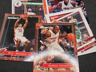 36 cards Miami Heat