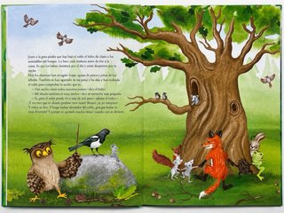 Cuento infantil “El búho se va de vacaciones”