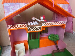 2 Casitas de Juguete + Accesorios