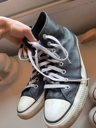 PACK 2 Converse Piel + Converse Blancas Mujer