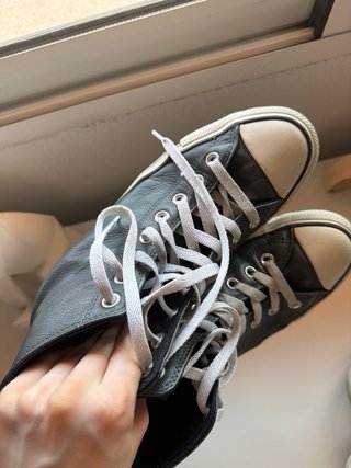 PACK 2 Converse Piel + Converse Blancas Mujer