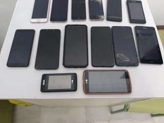 Lote 14 móviles para piezas