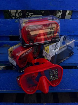 Máscara de buceo Cressi Z2S roja