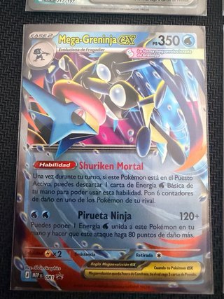 Pack 4 Cartas Pokémon EX (Pikachu, Pidgeot, Mega-G