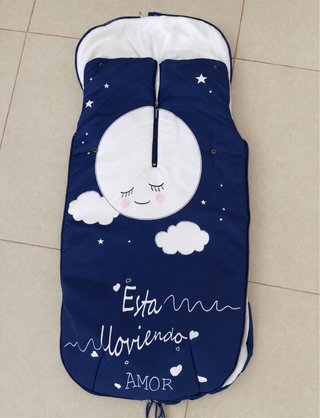 Saco para carrito de bebé azul