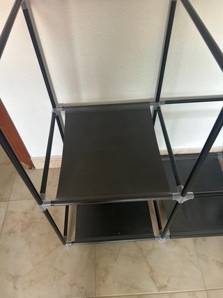 Armario Modular Tela y Metal