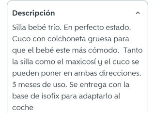 Coche Bebé Confort Elea Trio Isofix