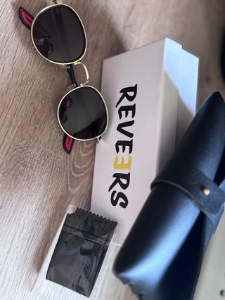 Gafas de sol REVEERS Vintage Doradas Negras