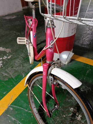 Bicicleta BH rosa vintage