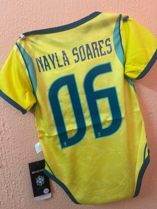 Body Bebé Brasil 12 Meses