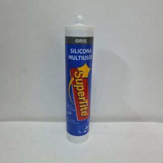 Silicona Gris Multiusos Supertite 260 ml
