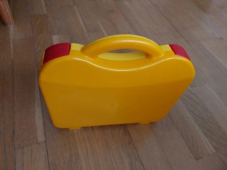 Maletín LEGO vacío amarillo