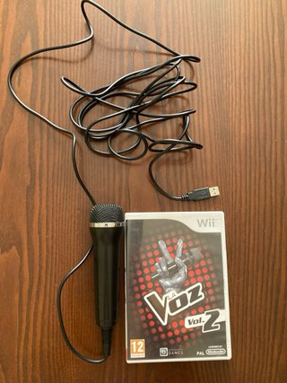 La Voz Vol.2 + Micrófono USB Wii