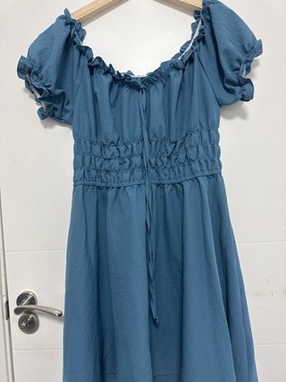 Vestido azul de verano