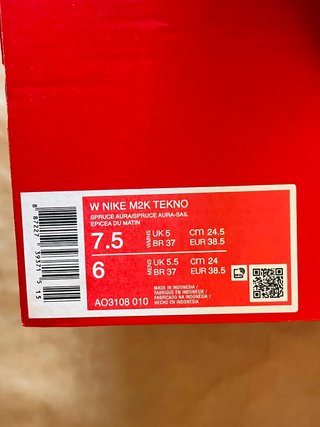 Zapatillas Nike M2K Tekno Verde Claro Blanco