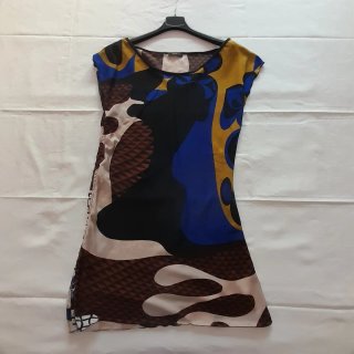 Vestito corto regolabile super colorato