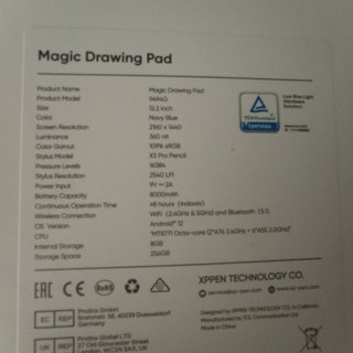 Tableta Gráfica XP-Pen Magic Drawing Pad