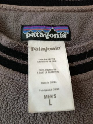 Pile uomo Patagonia grigio