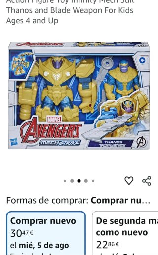 Figura Thanos Marvel Avengers