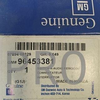 MANDO MULTIFUNCION VOLANTE CHEVROLET NUEVO