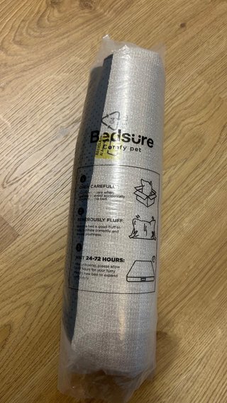 Cama para gatos Bedsure gris