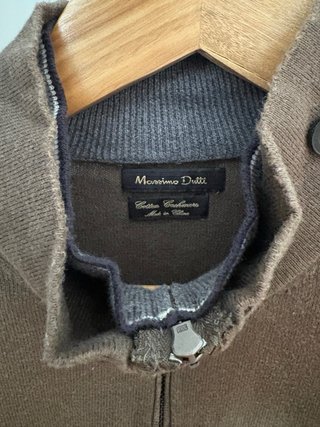 Jersey Massimo Dutti cuello alto cremallera