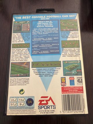 Gioco Mega Drive FIFA 95 Soccer