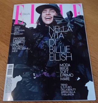 BILLIE EILISH ELLE REVISTA ITALIA MAYO 2026