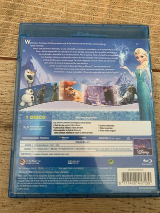 Blu-ray Frozen: El Reino del Hielo