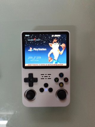 Consola Portátil R36S Blanca