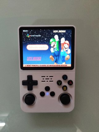 Consola Portátil R36S Blanca