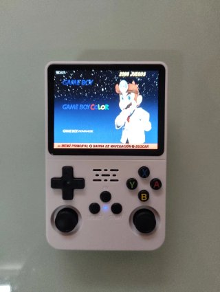 Consola Portátil R36S Blanca