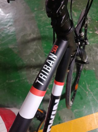 Bicicleta BTWIN Negra