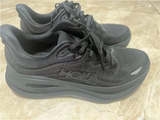 Hoka Bondi 9 X-Wide Talla 40 Negro