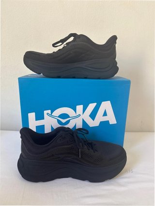 Hoka Bondi 9 X-Wide Talla 44 Negro