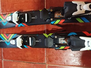 Esquís NASTAR Talla 190-240 cm Negros