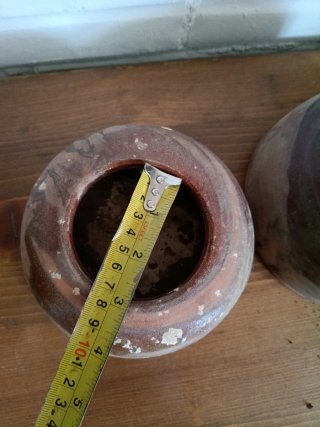 2 Comederos Antiguos Cerámica