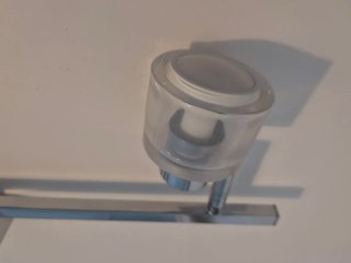 Lámpara de techo moderna metal y cristal