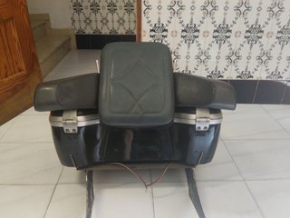 Baúl Cofre Moto Negro
